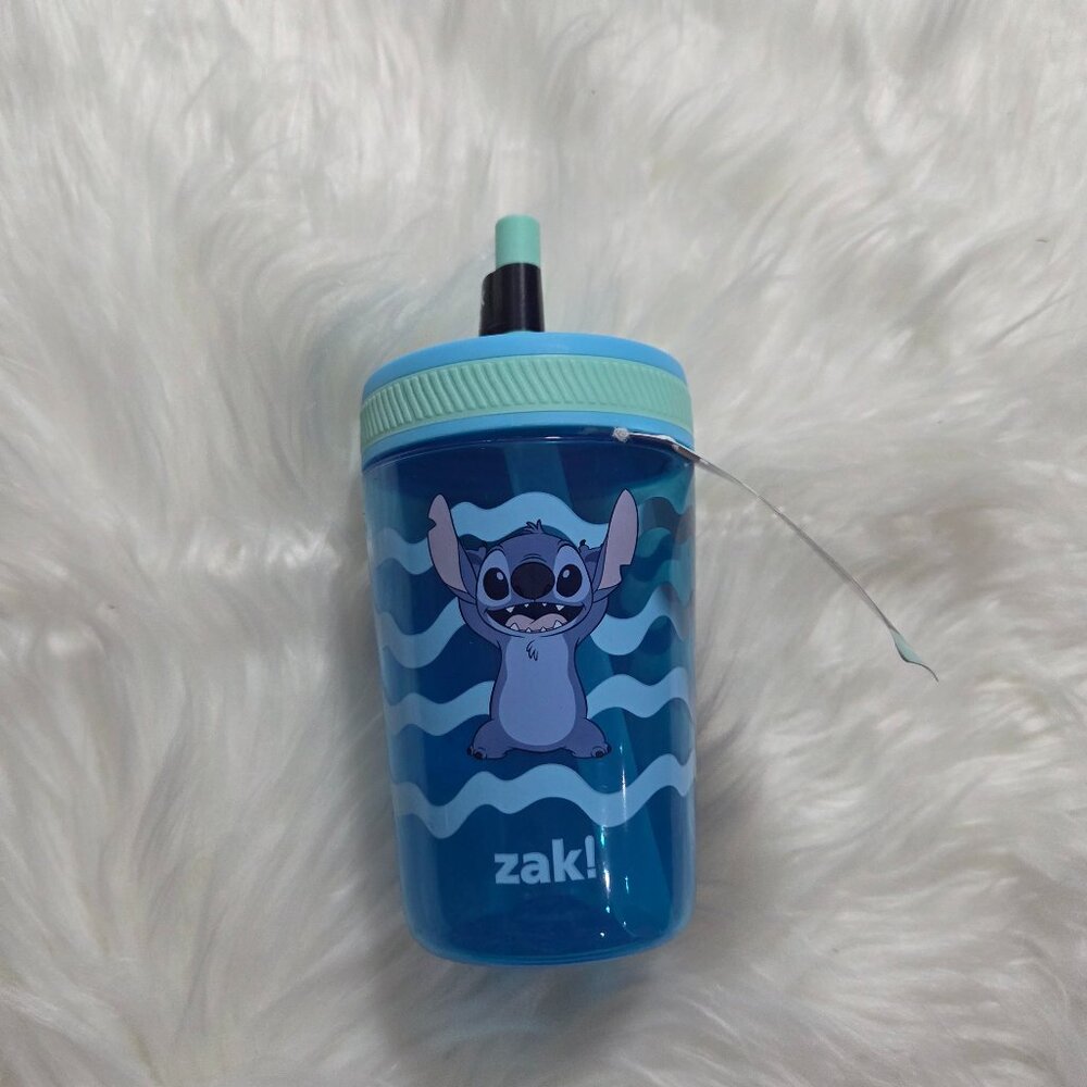 Zak! Stitch Cup with Straw